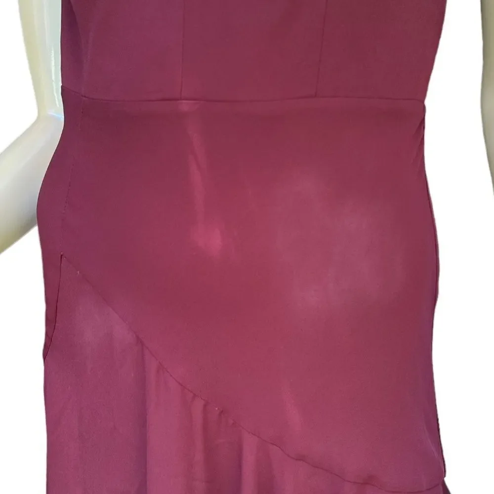 Fame & Partners Raspberry Pink Gown NWT - Picture 4 of 7